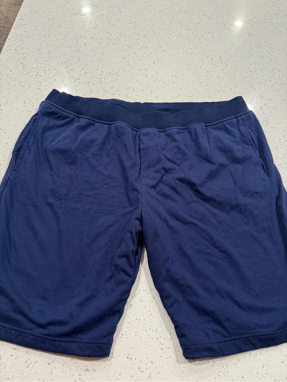 Men's Athletic Navy Performance Shorts